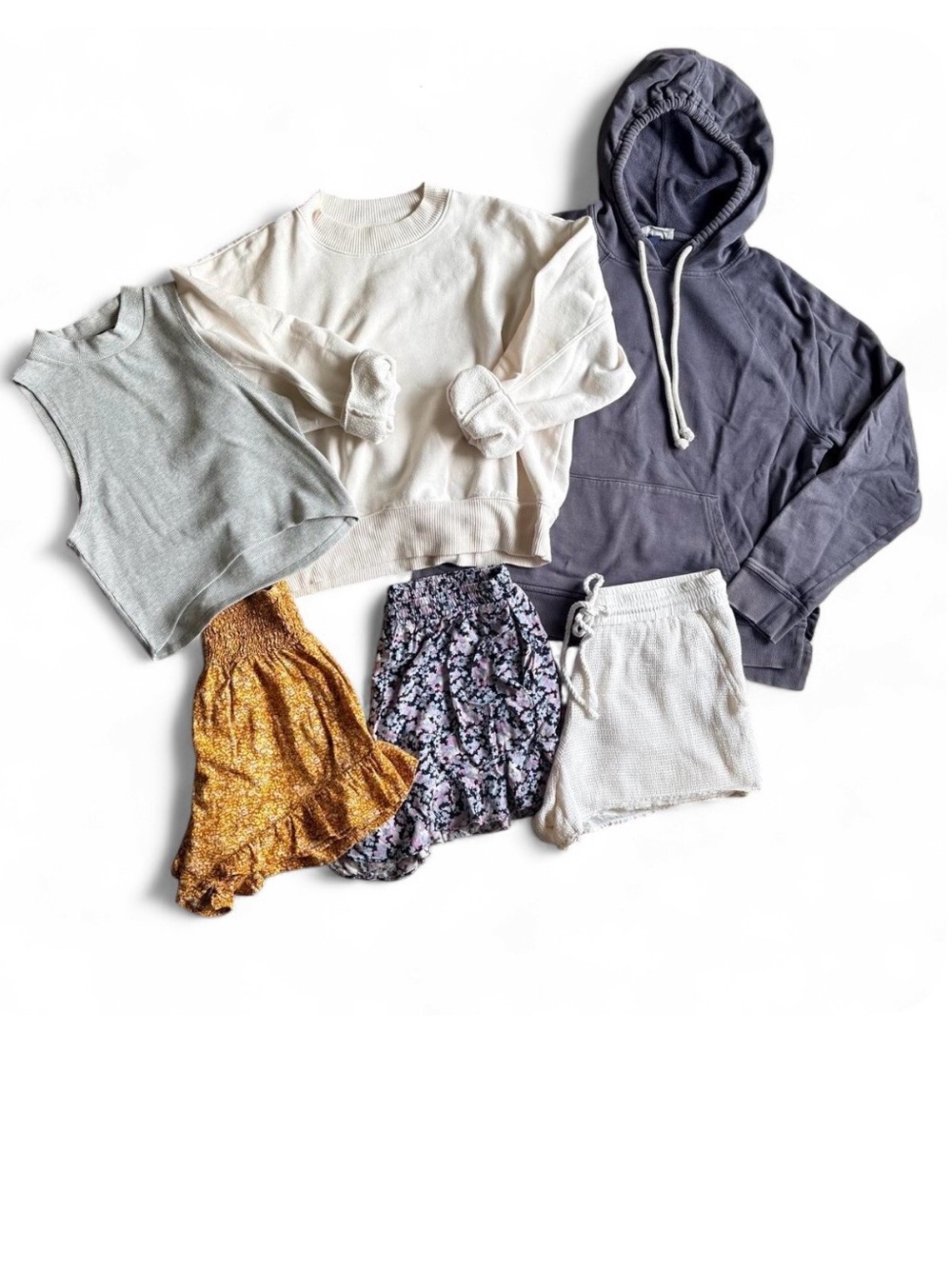 Casual Mixed Tops & Bottoms Summer Bundle 6 piece